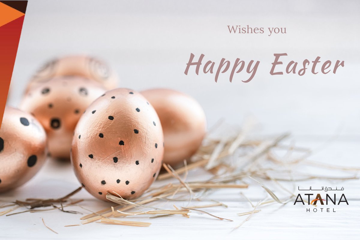 atanahotel's tweet photo. Wishing you and your family a #HappyEaster Sunday that is filled with plenty of hope, joy, love and happiness. 

From all of us in #AtanaHotel to you... https://t.co/Xl3mjZZE2C