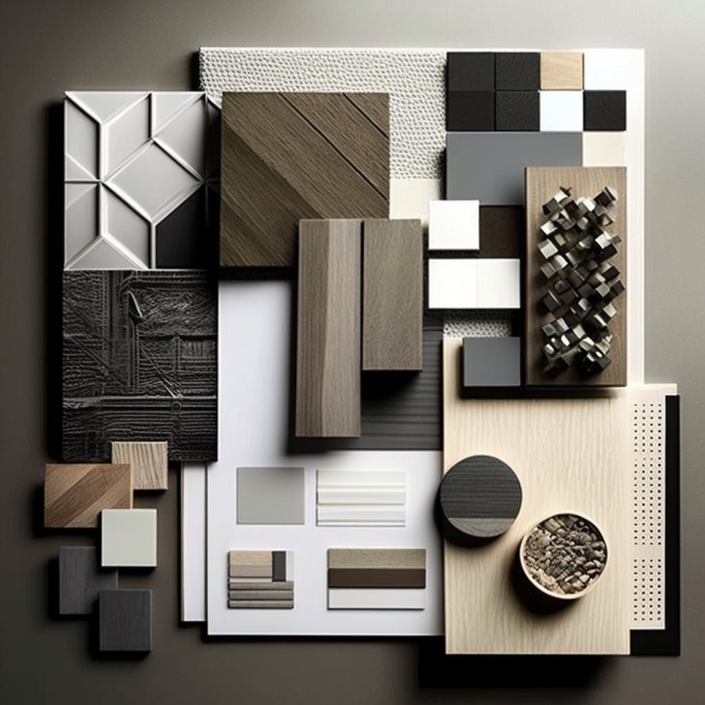 Oliverjsanger's tweet photo. Hey folks! Our latest project is putting the "fun" in "functional" with four fab material palettes for a residential client. We're loving playing with textures, colors, and patterns to find the perfect fit. Stay tuned for the big reveal! #MaterialMadness #ResidentialRevamp https://t.co/1zGLZu2TFN