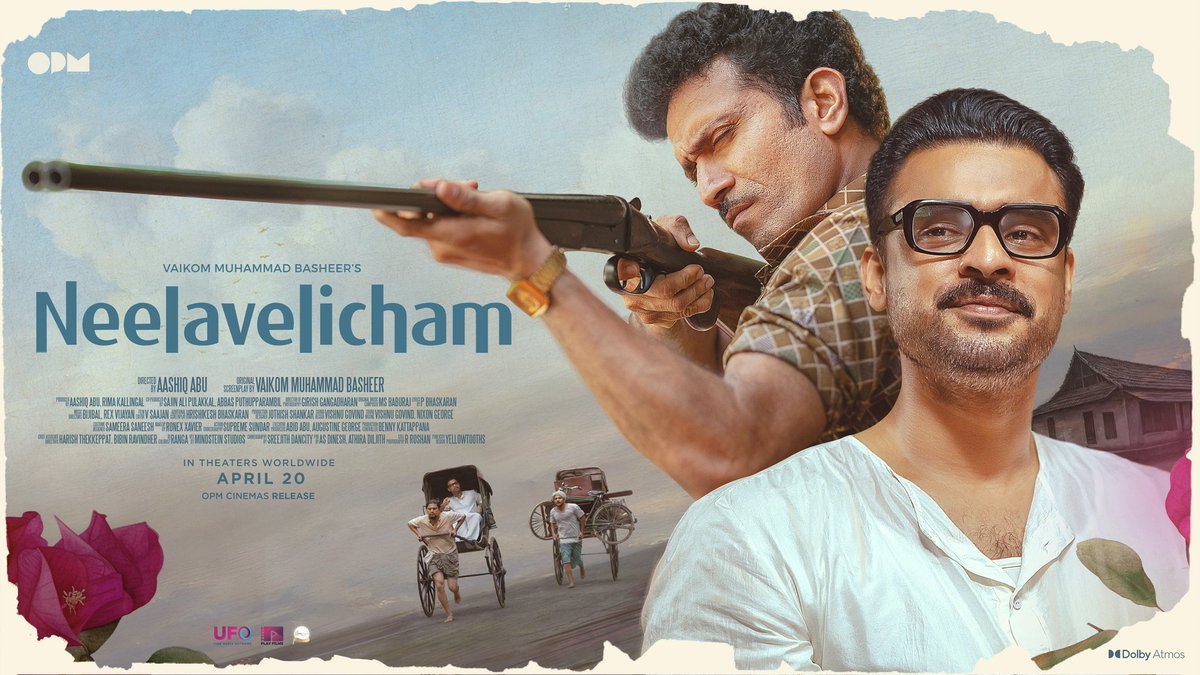 In Theaters Worldwide April 20th. 
#NeelavelichamMovie #VaikomMuhammadBasheer #MSBaburaj #PBhaskaran #TovinoThomas #AashiqAbu #RimaKallingal #RoshanMathew #ShineTomChacko #GirishGangadharan #VSaajan #Bijibal #RexVijayan #OPMCinemas #OPMCinemasRelease