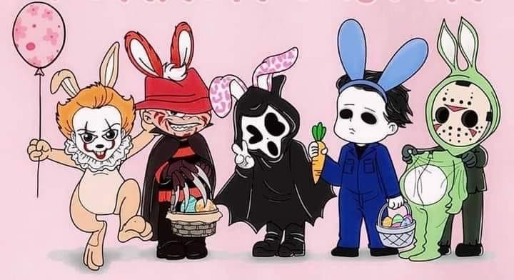 Happy Easter everyone!💜🖤