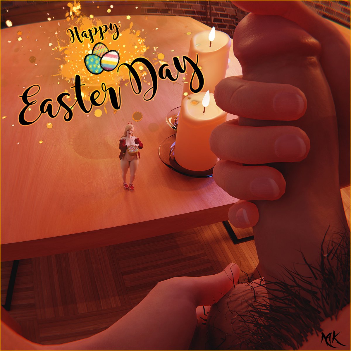MShrinky's tweet photo. Happy Easter, I made a short comic for you, hope you like it!

Who do you think found them first?
#size_difference #size_kink #sizetwitter #cock #unaware #Chainsawmanpower #Chainsawmanmakima https://t.co/gukG2LhMHY