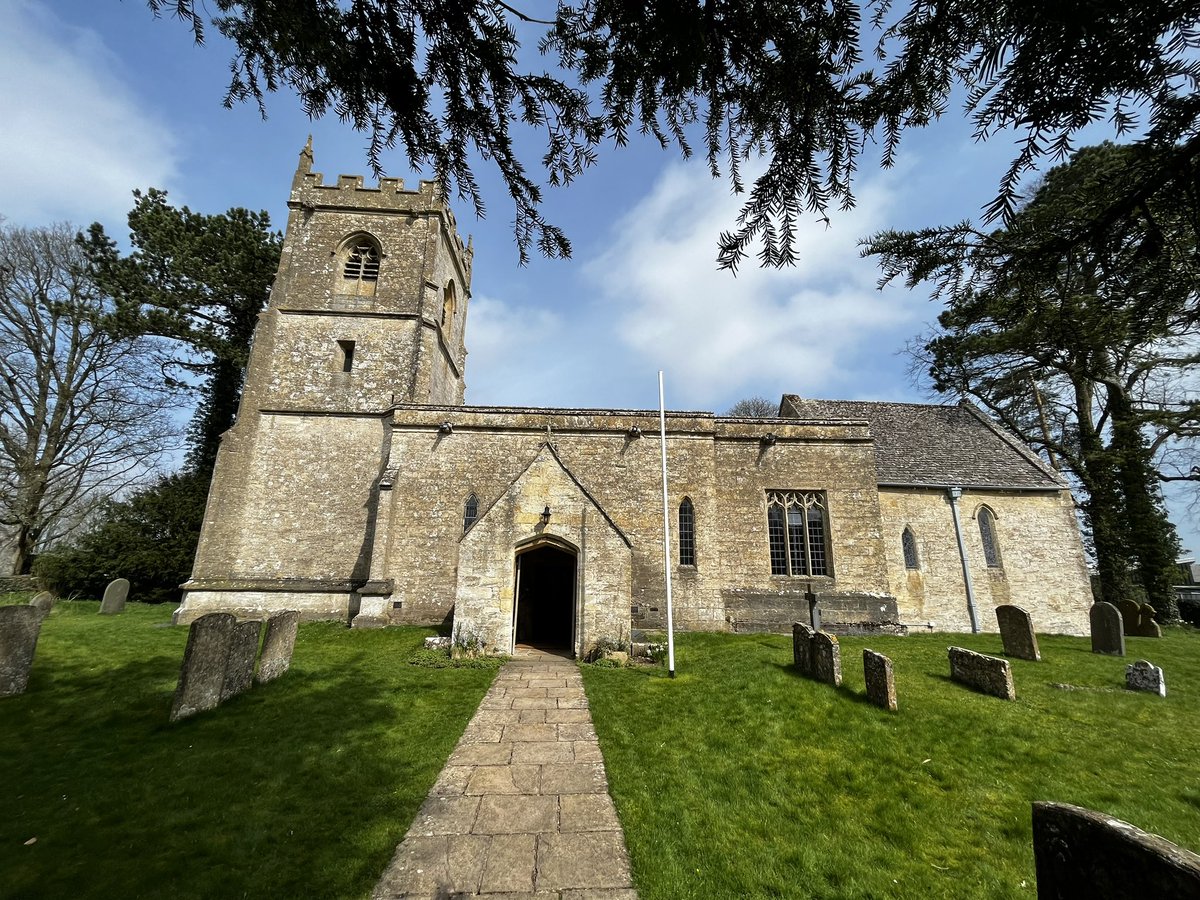 He is risen! Wonderful to celebrate Easter in a full church in the beauty of the Cotswolds. Thank you for a such a warm welcome, Cold Aston! <a href="/GlosDioc/">The Diocese of Gloucester</a>