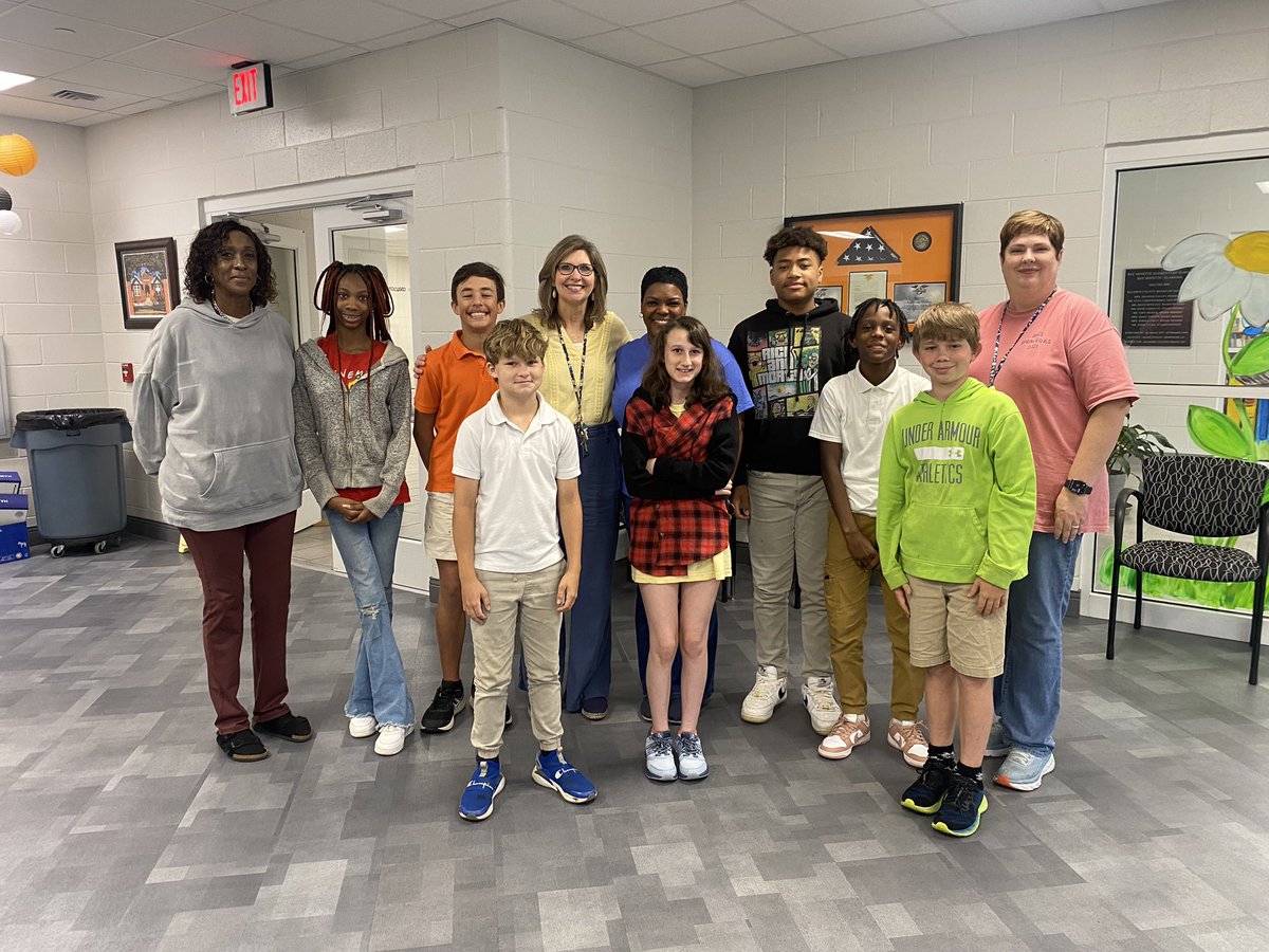 Character Club presented Intent Bracelets to our Principals.