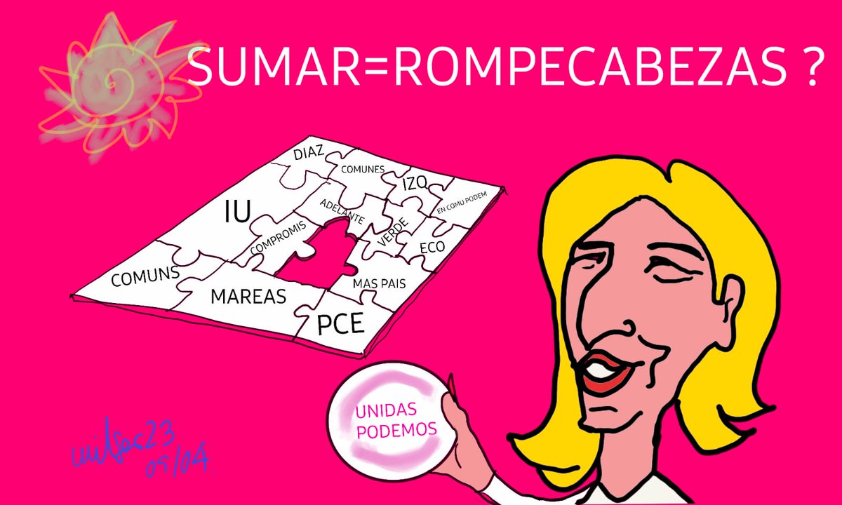 Wilairos's tweet photo. #ACTUALIDAD #humor #primavera2023 #sumar #sumarpuzzle https://t.co/7taHA7SK3T