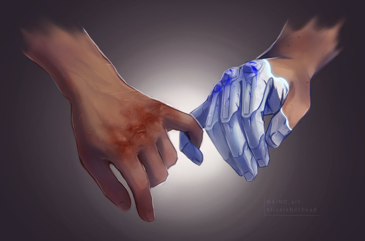 AiND_art's tweet photo. [dbh] Connection 
#dbh #DetroitBecomeHuman #convin #dbhfanart https://t.co/ACDEUcuLOl