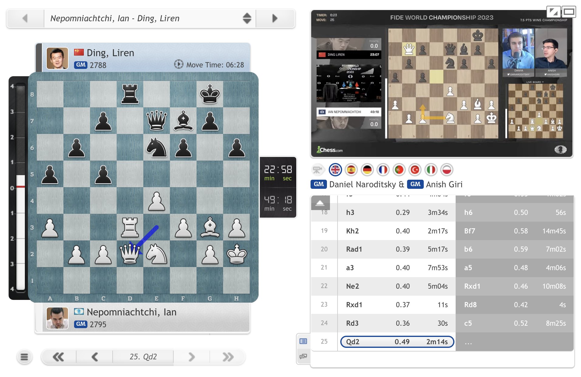 chess24 - Live Analysis