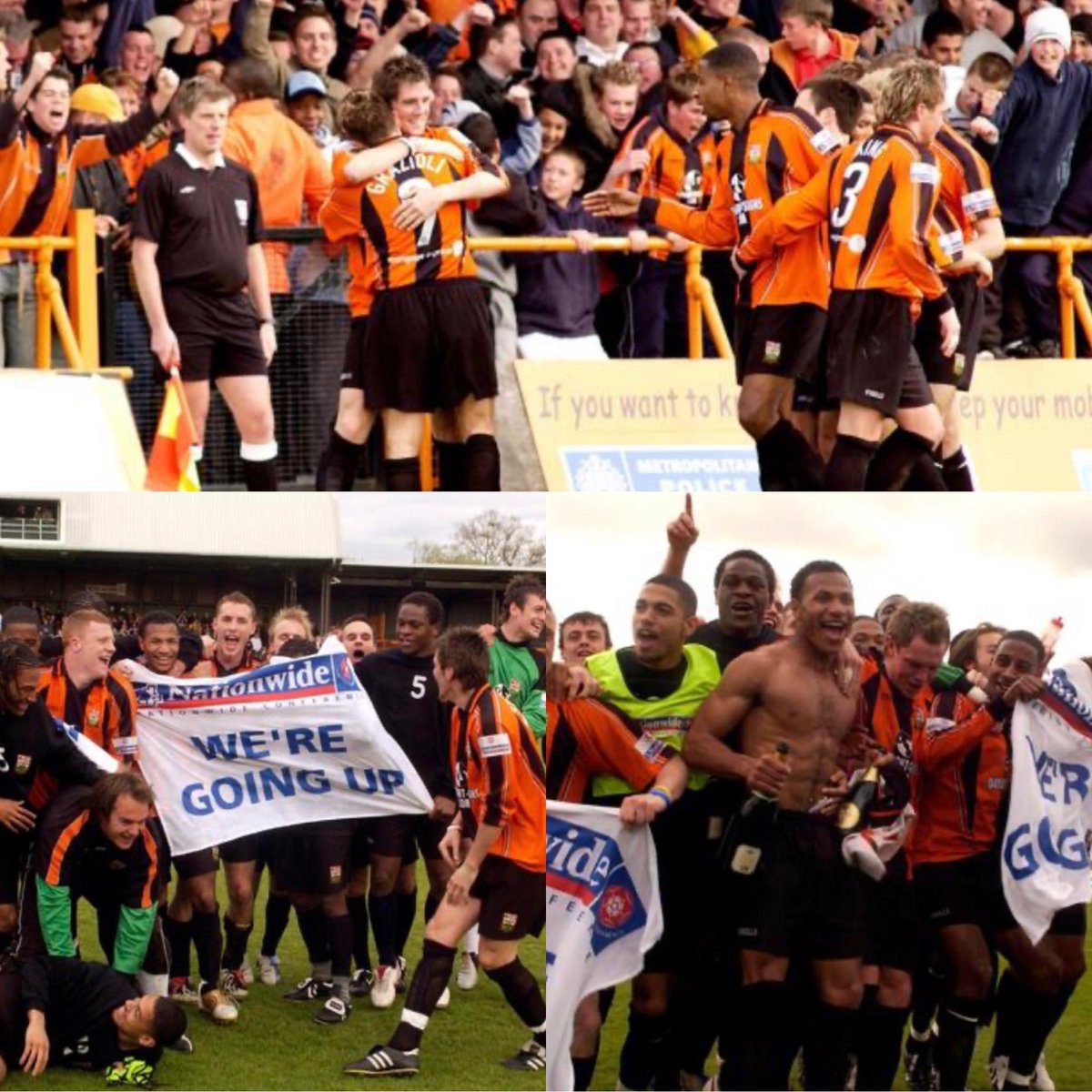 Downhill2ndHalf's tweet photo. ON THIS DAY - 2005

18 years ago today, Barnet were crowned Conference Champions for the second time. A season of total dominance rounded off with a special afternoon at Underhill, as we beat Halifax Town 3-1.

@ggraz2309 @s_kingy05 @ScottyTee27 @Goreygk1 @strevs12 @NickyBailey10 https://t.co/mJsa927RiB