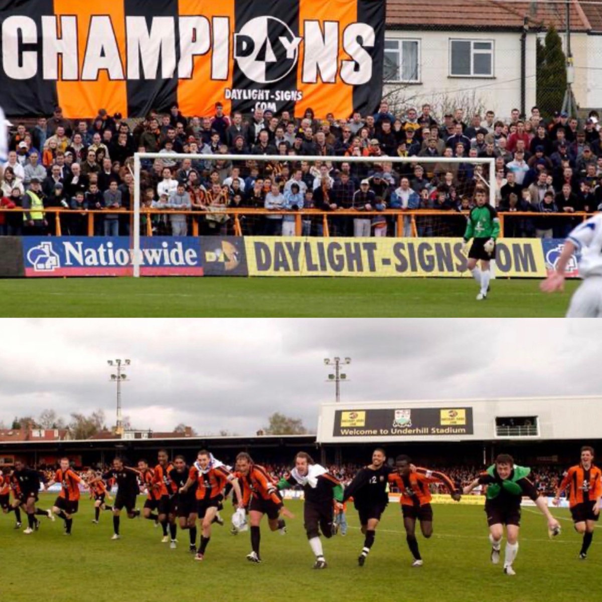 ON THIS DAY - 2005

18 years ago today, Barnet were crowned Conference Champions for the second time. A season of total dominance rounded off with a special afternoon at Underhill, as we beat Halifax Town 3-1.

<a href="/ggraz2309/">Giuliano Grazioli</a> <a href="/s_kingy05/">simon king</a> <a href="/ScottyTee27/">Scotty Tee</a> <a href="/Goreygk1/">Shane Gore</a> @strevs12 <a href="/NickyBailey10/">Nicky Bailey</a>