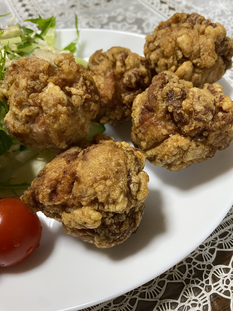 car_driber's tweet photo. 久しぶりの吉吾さんの唐揚げ🥰🥰🥰美味しかった😋 https://t.co/M86bcvnZbY