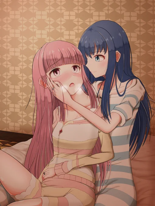 やちいろいかがわしい事5秒前くらい#マギアレコード #マギレコ #やちいろ 