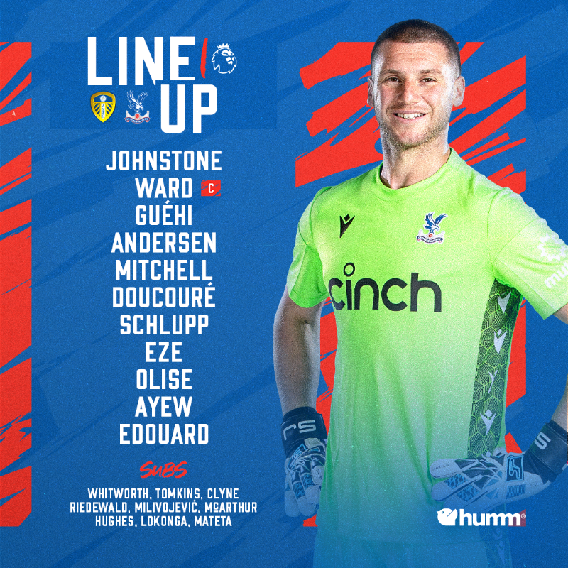 CPFC's tweet photo. To take on Leeds π
π§‘ @shophumm
#CPFC | #LEECRY