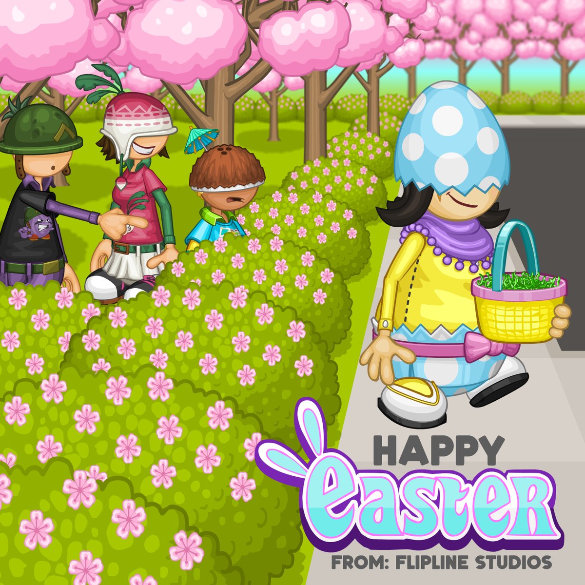 ika on Twitter "RT FliplineStudios Happy Easter from Flipline Studios!"