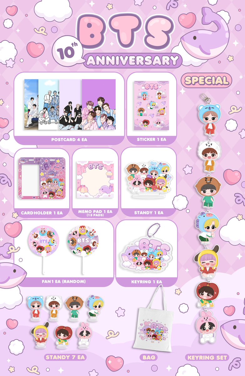 Bowwe_T's tweet photo. ~ 𝙥𝙡𝙨.𝙧𝙩 { สุ่มแจก 1 𝙨𝙚𝙩 } 🐳

♡ 𝗚𝗶𝘃𝗲𝗮𝘄𝗮𝘆 𝗕𝗧𝗦 𝟭𝟬𝘁𝗵 𝗔𝗻𝗻𝗶𝘃𝗲𝗿𝘀𝗮𝗿𝘆 ♡

✦ 𝟮𝟬 𝘀𝗲𝘁 𝗼𝗻𝗹𝘆 ✦
📌𝙁𝙤𝙧𝙢 : 𝟭𝟯 𝙅𝙪𝙣𝙚 𝟮𝟬𝟮𝟯
📍𝙏𝙞𝙢𝙚 : 𝟭𝟵.𝟬𝟬

🖋️𝙈𝙤𝙧𝙚 𝘿𝙚𝙩𝙖𝙞𝙡𝙨 𝙗𝙚𝙡𝙤𝙬
#BTS10thAnniversary
#10yearswithBTS 
#bwbuo_gw ✨ https://t.co/yVKbwVRl7U