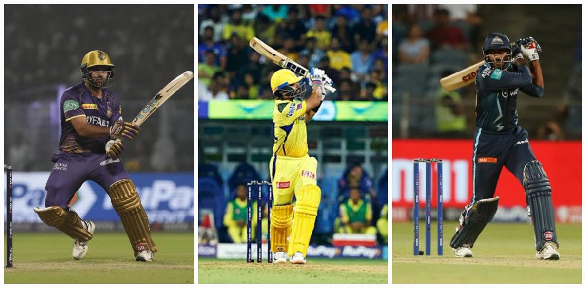 6th Apr, Lord Shardul Thakur - 68(29) for #KKR
Yesterday Ajinkya Rahane - 61(27) for #CSK
Today Vijay Shankar - 63*(24) for #GT

3 unexpected knocks in 4 last days, that's #IPL2023 for you.

#ShardulThakur #AjinkyaRahane #VijayShankar #IPLonStar #IPLonJio #CricketTwitter
#GTvKKR