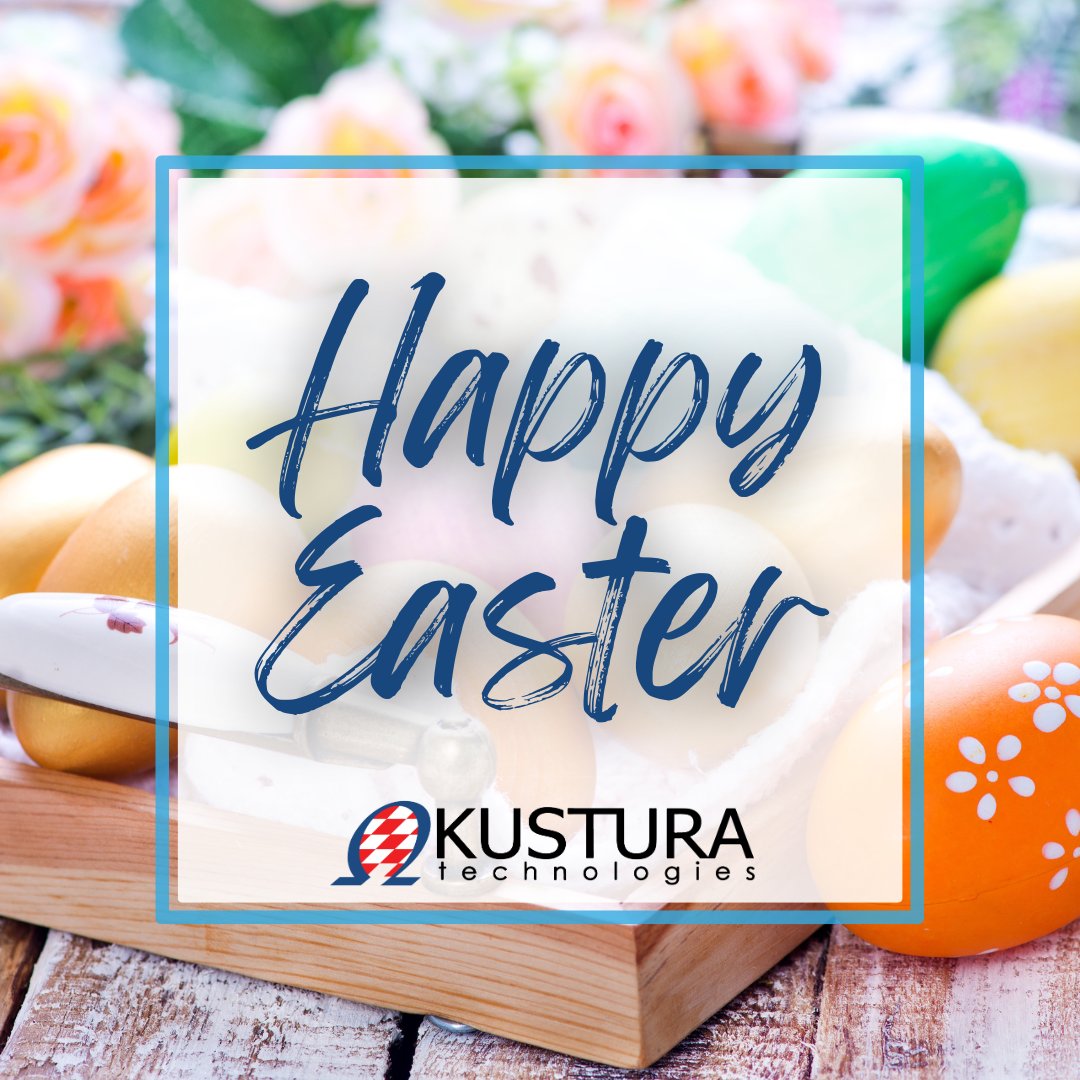 Easter is a time to rejoice and be thankful for the gift of life, love and joy. Happy Easter from Kustura Technologies!

"Let everything you do be done in love." —1 Corinthians 16:14

#Kustura #KusturaTechnologies #HappyEaster #Easter2023