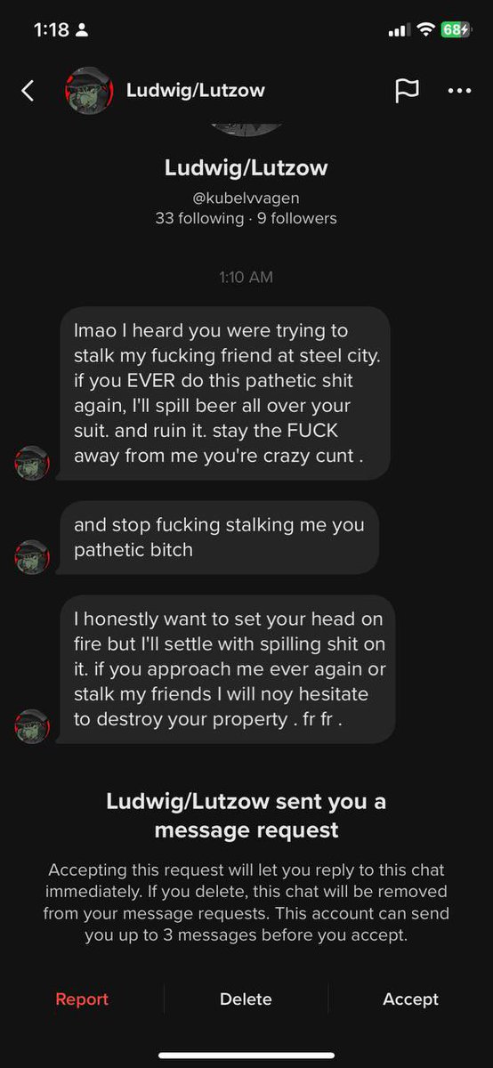 nitroxx_skulfox's tweet photo. Y'know the nice thing about threats of violence, is we can take this shit to the police. Eat shit and die, nazi scum. #furry #furrycommunity #furryfandom #furrybeware #beware #bewareofuser https://t.co/n9RO90yfF2