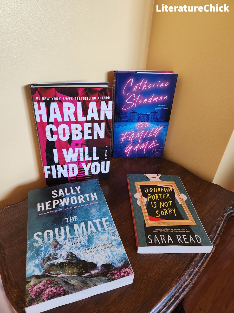 Sunday Shelfie: these are the books I added to my shelf this past week. See any books on your tbr? Share in comments.
#Books #BookTwitter #SundayShelfie #BookSpines #Bookstack @HarlanCoben @SallyHepworth @sl_penner @CatSteadman @AuthorJenniferR @sarareadauthor #LiteratureChick