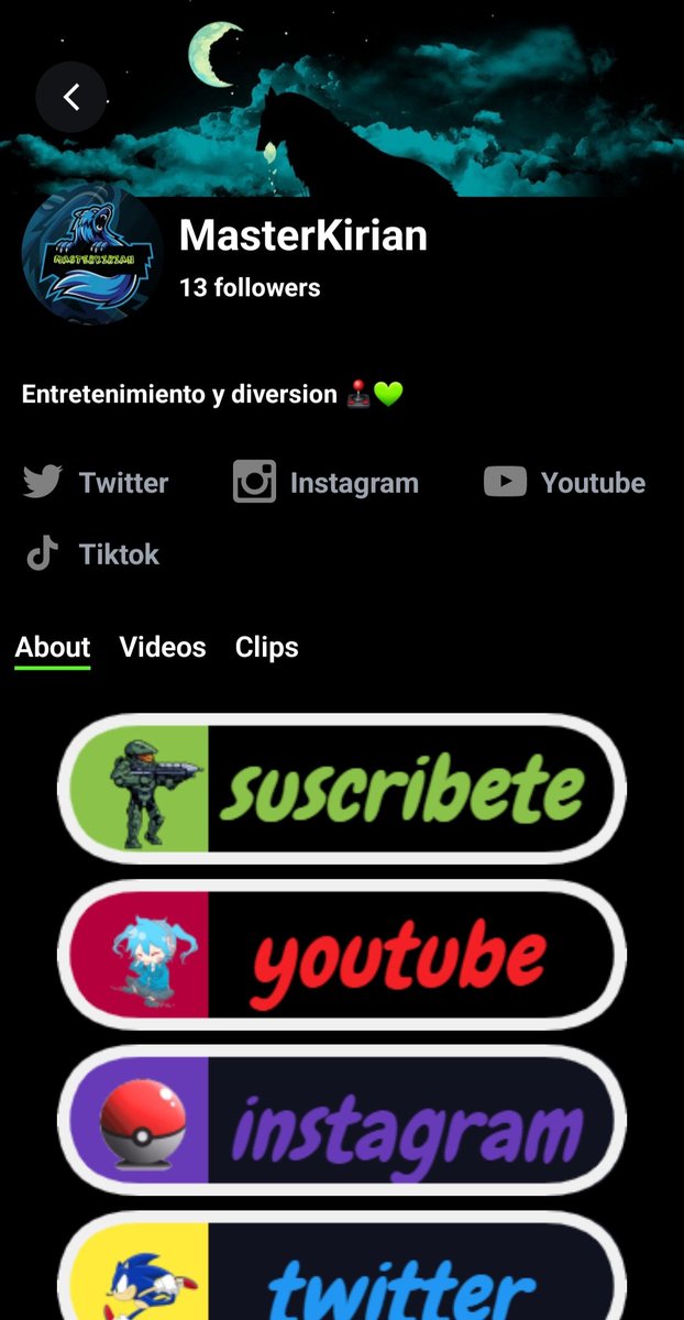 KirianMaster's tweet photo. Ya somos 13 en esta pequeña comunidad gracias a todos por el apoyo y vamos a seguir creciendo 💚🐺.
https://t.co/Eo8U1eugVB
Deja tu visita y tu follow ☝🏻💚
@kick @KickStreamers 
#KickStreamer #KickStreamers #KickStreamimg #Trending #twitter #Warzone2 #YouTube 🇪🇸🇮🇨🐺💚 https://t.co/9WpuPmn2DH