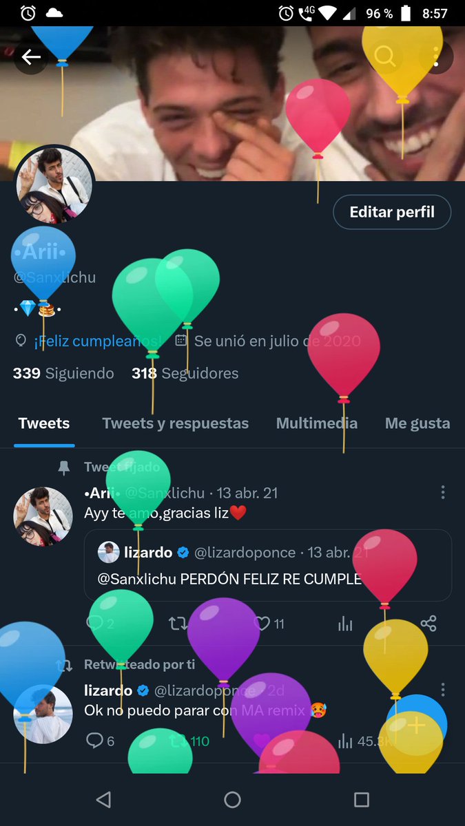 Sanxlichu's tweet photo. Feliz cumple para mi🎉🎊🥰 https://t.co/mi7yLu7ukH