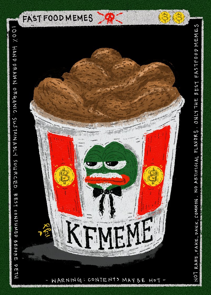 safeguarding my precious bucket o memes, chicken flavored of course... 🐸💀🙌