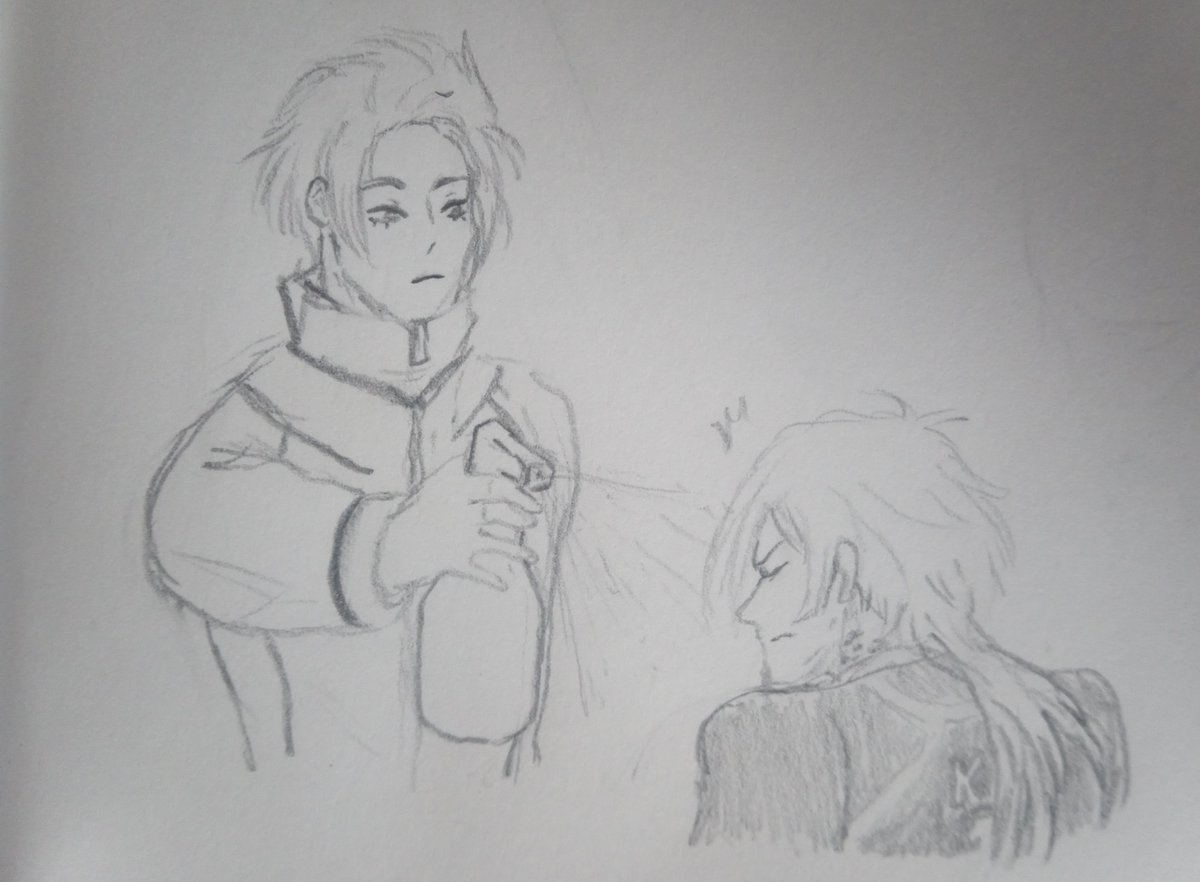 pacificusregius's tweet photo. @emmerich__ @prodigiousplay 

♡. I couldn't help myself when I saw your Kaiser and Sae's interaction https://t.co/qj60ZVtz16
