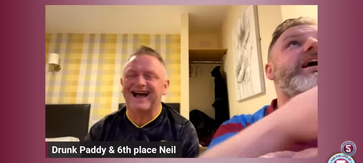 "It's like he won 50 quid on a scratch card!" Brilliant form! Have a time fellas! UTV! <a href="/VillaPaddy/">Paddy</a> <a href="/LoveMcGrathpod/">For The Love of Paul McGrath Villa Podcast</a> #Europeanbound