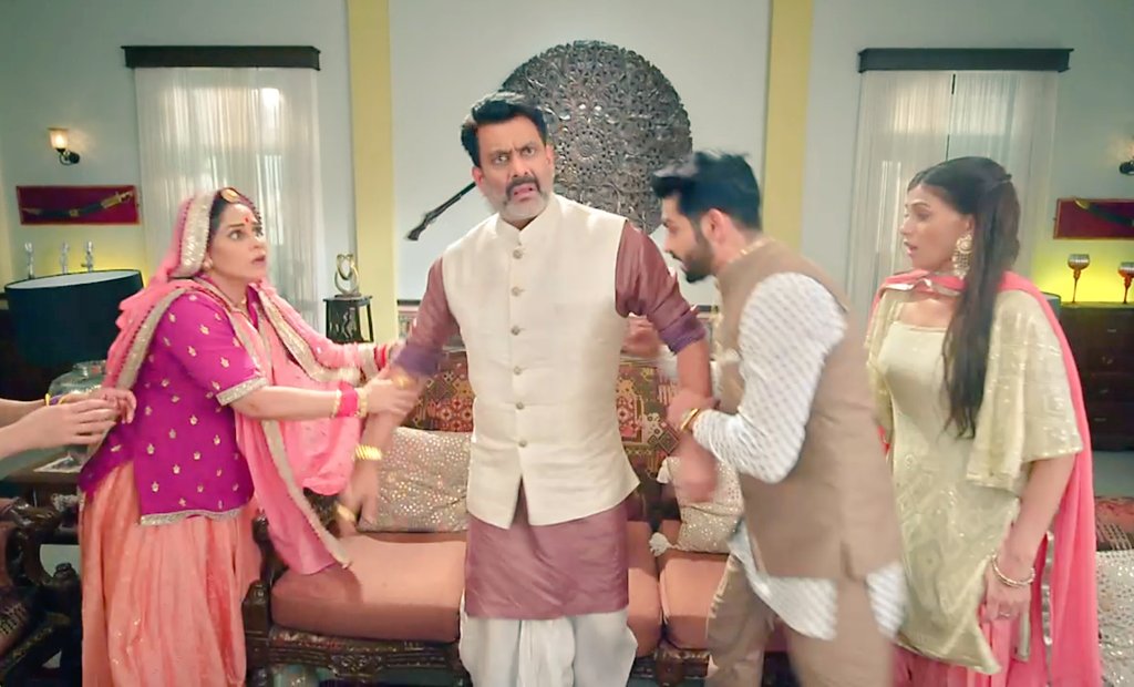 Jigy_2022's tweet image. We got their scenes with the other sons for the first time and everyone was good.. ❤️
@garima_vikrant #SusheelSingh 
#MeetOnZee