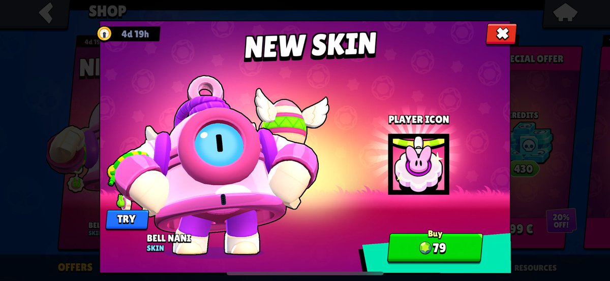 4x Bell Nani Skin Fast Giveaway 🎁

To enter:
✔︎ Follow <a href="/Shoto_GG/">Shoto</a> <a href="/Veeenm7/">Venm ⚡️</a>
✔︎ Follow <a href="/TeamHmble/">Hmble</a>
✔︎ Like &amp; Retweet
✔︎ Tag One Friend

Winners picked April 13th