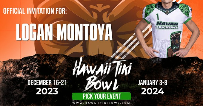 LoganMontoya12's tweet photo. Not sure I can make it due to a conflict with wrestling season but very grateful and appreciative for the invite to next years Hawaii Tiki Bowl! 🙌🦾��🔥 @SADER_FOOTBALL @HawaiiTikiBowl @coach_nez @573SportNetwork @WillBecker_ @PrepRedzoneMO https://t.co/HhXQFkEwGx