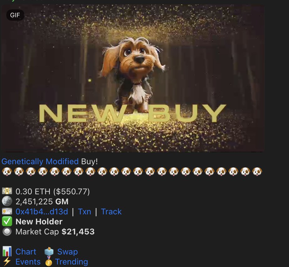 GM_Ethereum's tweet photo. Welcome to $GM, $FLOKI whale 🐕🐶 https://t.co/Jsf2JdvNxi