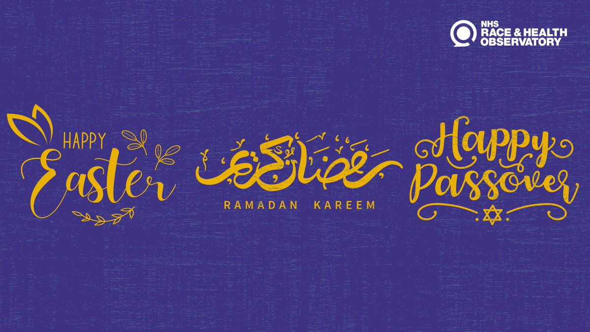 This weekend has the unique overlap of Easter, Ramadan and Passover. Three events that remind us of the shared values of compassion, reflection and peace. Sending wishes to all those celebrating! #HappyEaster #RamadanMubarak #ChagSameach