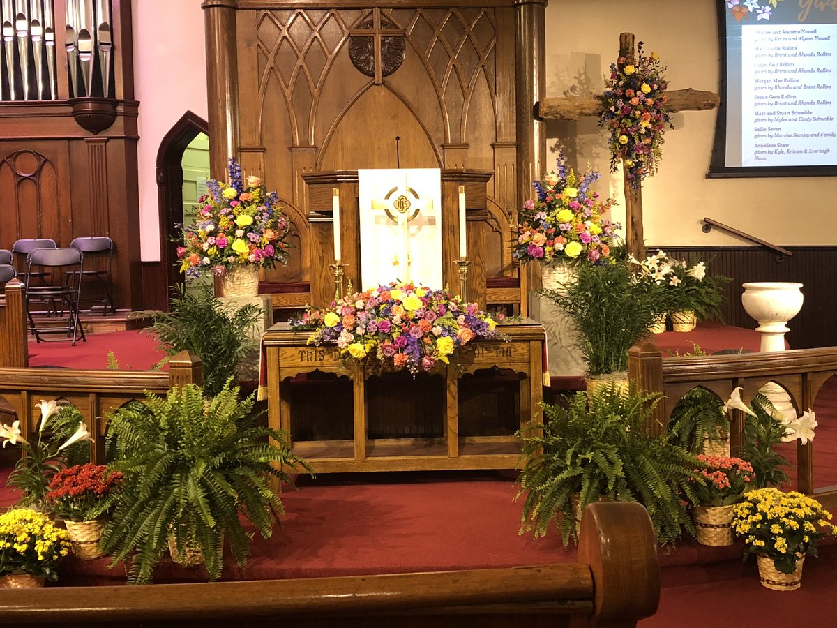 Ready for Easter! Ten services. One message. Christ is risen! 
He is risen indeed!!
<a href="/FUMCMcKinney/">First Methodist McKinney</a> #UMC