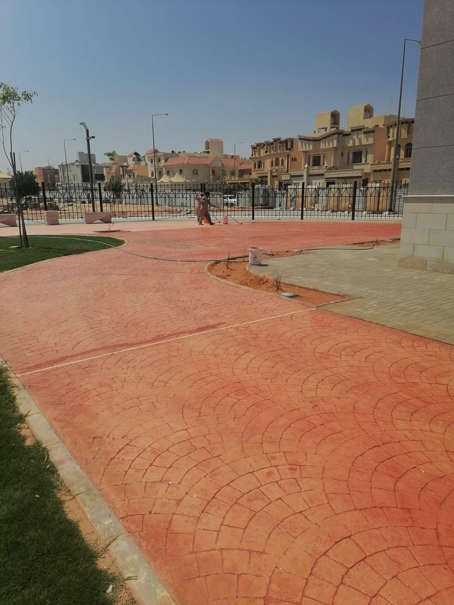 صبة مطبوعة الخرسانه صبة مروحه