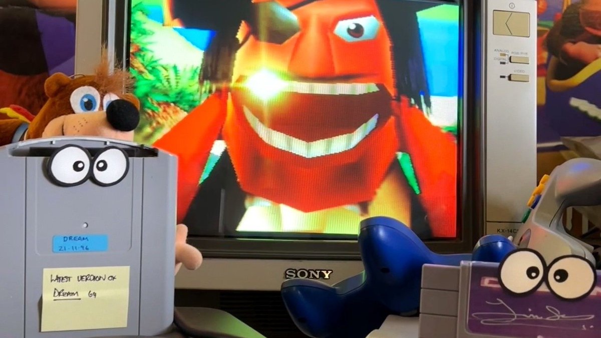 nintendolife's tweet photo. Random: Rare Co-Founder Tim Stamper Teases 'Dream 64' Development Cartridge https://t.co/4EVck81Bff #Repost #Random #Rare #TimStamper #N64 #Nintendo64 #SNES #ProjectDream #Retro https://t.co/bx2Hkr3ECz