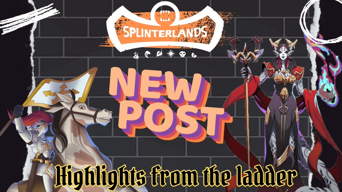 lofone1's tweet photo. Make sure you do not miss my latest post about @splinterlands in the @Threshold_GG community Today we are going to review a battle from my daily grind! #play2earn #nft #Hive #NFTCommuinity #NFTs #splinterlands #NFTGaming #NFTCollection
https://t.co/HsbdILpf8G https://t.co/NVZlYM7Mqz