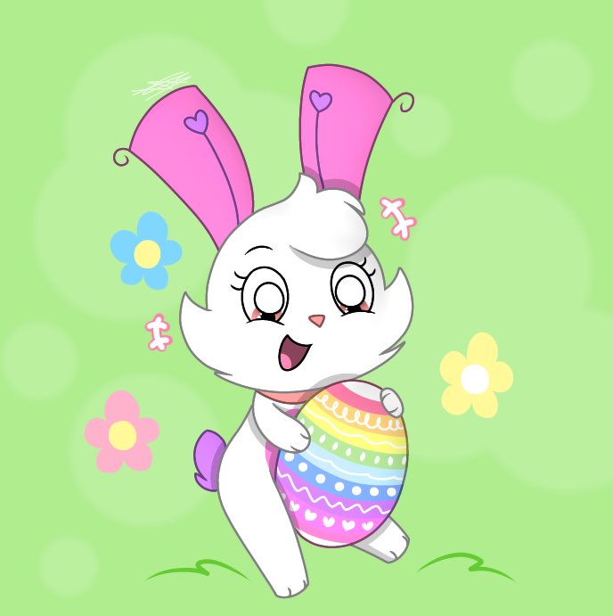 LunaKittyFox's tweet photo. Happy Easter!
🌸🐰
Hope you guys have a wonderful day!
#chikio #easter #easter2023 #easterart #bunny #rabbit #pixie #rabbitoc #bunnyoc https://t.co/Ls2pFEFor0