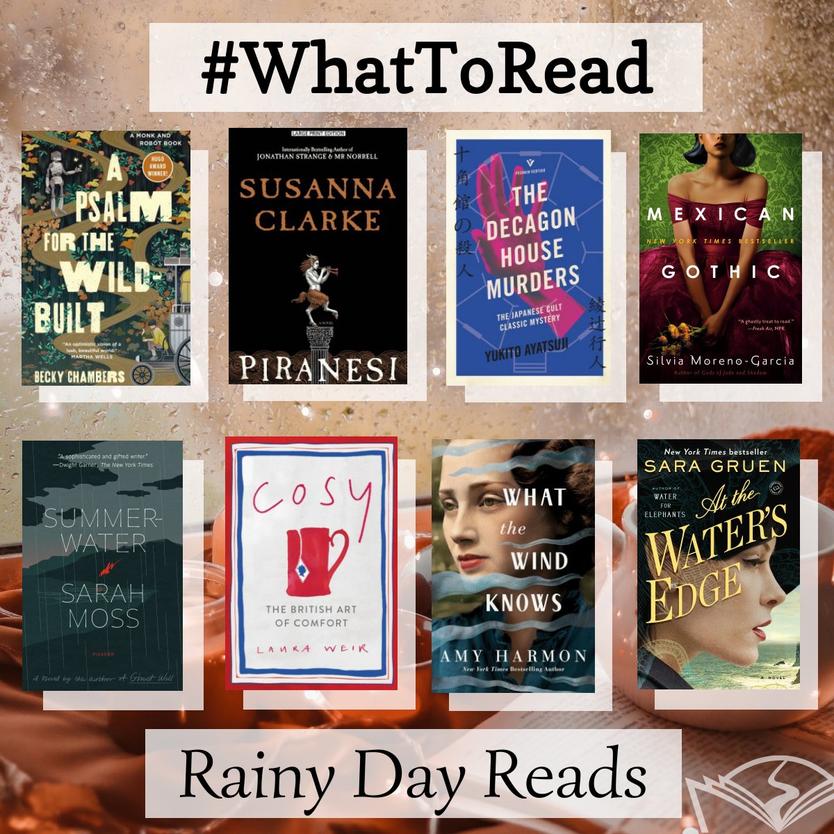 Listen to @KUNRPublicRadio's 'On the Shelf' Monday at 6:42 am, 8:42 am, & 3:48 pm and catch Libby sharing some of her favorite rainy day reads. Find the list under the #WhatToRead tab: washoelibrary.org/3nREEcR Recordings of past On the Shelf segments: catalog.washoecountylibrary.us/ots