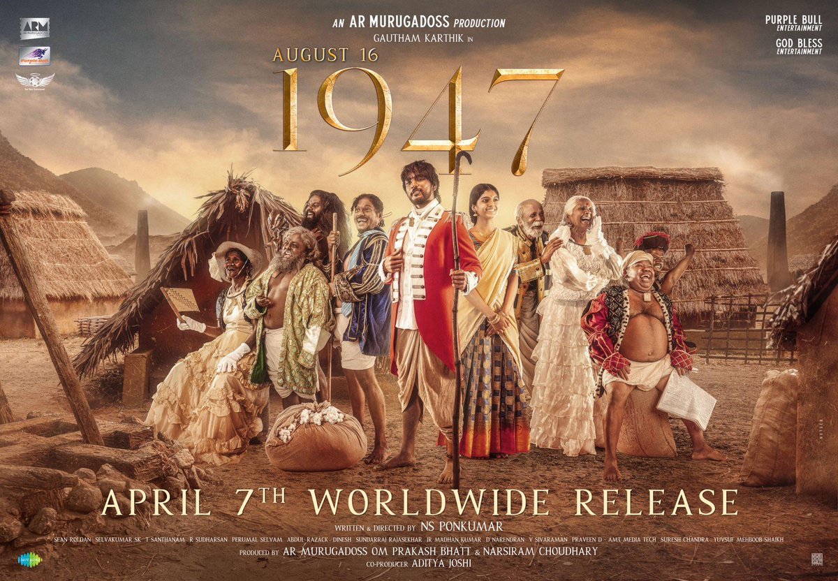 eazhisaivendhan's tweet photo. Glad to work on the background score of @ponkumar_ns 's August 15 1947. It was a pleasure working for @RSeanRoldan . Looking forward to doing more in the future.
#musicproducer #musicprogrammer #august161947 https://t.co/QqwPBw887m