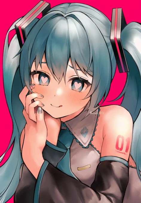 にやり #初音ミク 