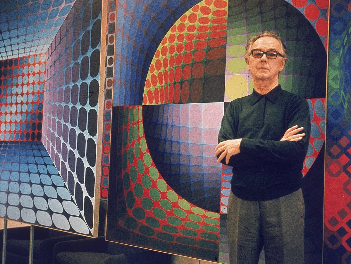 Google Arts&Culture (@googlearts) on Twitter photo Victor Vasarely, a Hungarian French artist, widely accepted as the leader of the Op Art movement, was born #OnThisDay in 1906.
Here’s 3 facts about the grandfather of optical illusion ➡️
🎨 #VictorVasarely
🏛️<a href="/olympicmuseum/">The Olympic Museum</a> Victor Vasarely, a Hungarian French artist, widely accepted as the leader of the Op Art movement, was born #OnThisDay in 1906.
Here’s 3 facts about the grandfather of optical illusion ➡️
🎨 #VictorVasarely
🏛️<a href="/olympicmuseum/">The Olympic Museum</a>