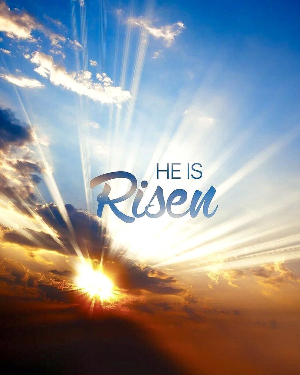 He is not here; he has risen, just as he said. Matthew 28:6
#HolyWeek2023 #ThankYouGod #loved