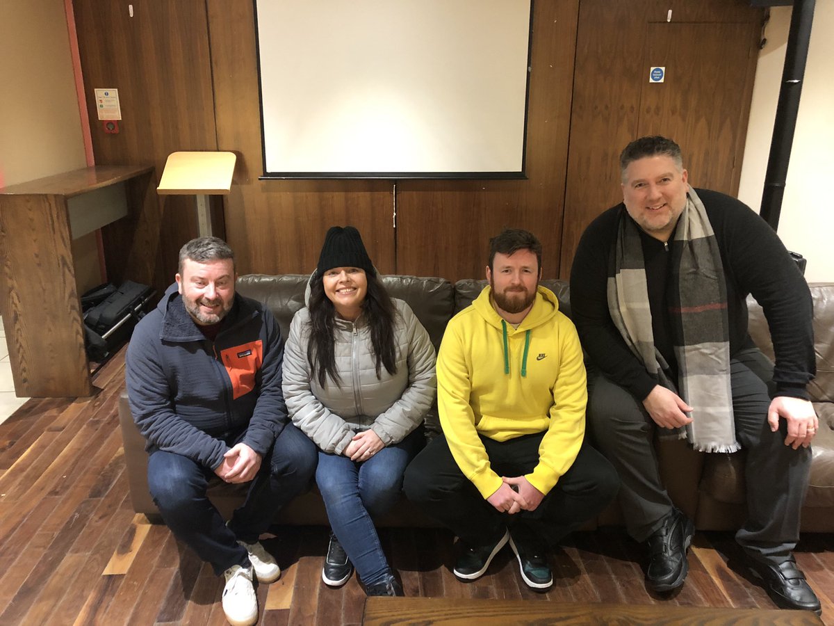 RalphMcLeanShow's tweet photo. Happy Easter! On #WhatsTheScore today @TimJBurden meets the @SubterraneanFC in Omagh, Dan Gordon @heresaclue2 reveals his Cinema Paradise, the @UlsterOrchestra talk oboes and @avalard digs into the history of @theavenuecinema All produced by #McleanMedia for @bbcradioulster 1830 https://t.co/BLpvSE8CAW