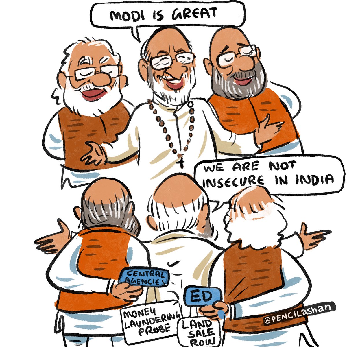 pencilashan's tweet photo. PM Modi a good leader; Christians not insecure in India: Cardinal Mar George Alencherry
ശരി അച്ചോ! 😏
#keralapolitics #traitors #loksabhaelection #saveindia #savekerala #keralam #malayalis #missionzerobjp #zeroagain #indians #india https://t.co/PtC2Ld7ZLy
