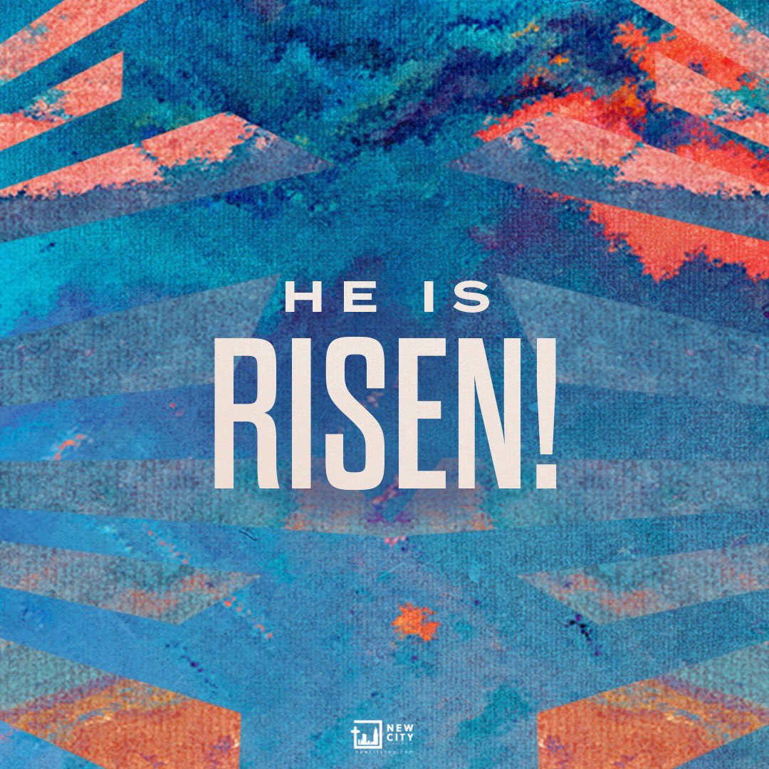 newcitycog's tweet photo. Death has been defeated and Jesus is ALIVE! He is Holy love, we are wholly loved.
Join us as we celebrate the greatest day in History! See you at 10am! 

#NewCityChurchMobile #EasterAtNewCity #PursueTogether #aCityNotForsaken https://t.co/8WszTWTNUN