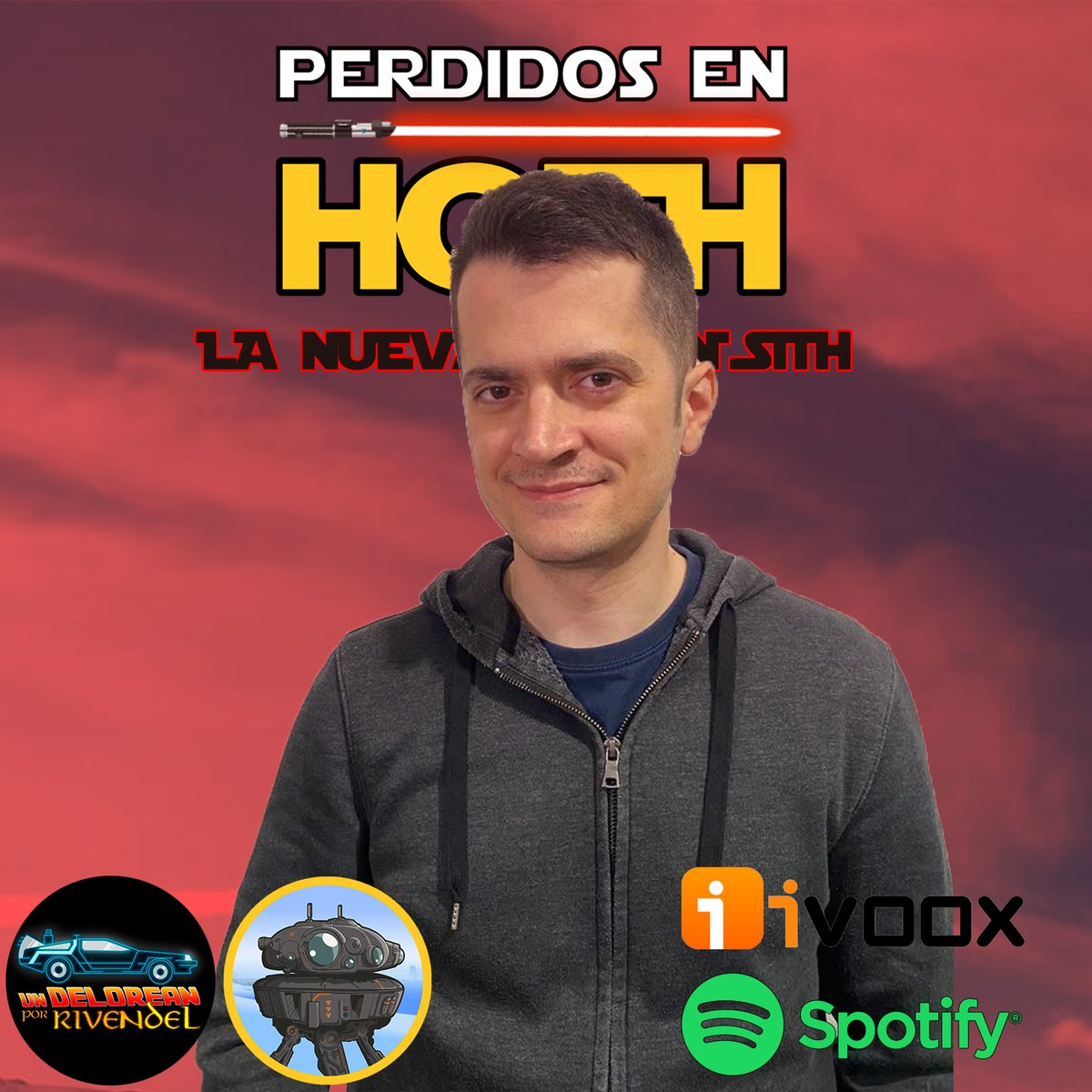 Hoy a las 18:00 estrenaremos nuestro nuevo capitulo de "La Nueva Orden Sith". 
En esta ocasión nos traemos a un gran amigo y miembro de la familia de <a href="/perdidosenhoth/">Perdidos en Hoth #TheMandalorian</a> 
Desde <a href="/DLoreanRivendel/">Un DeLorean por Rivendel</a> , nos acompañará el marvilloso Jesús.

#StarWars #Podcast #Family #LaNuevaOrdenSith
