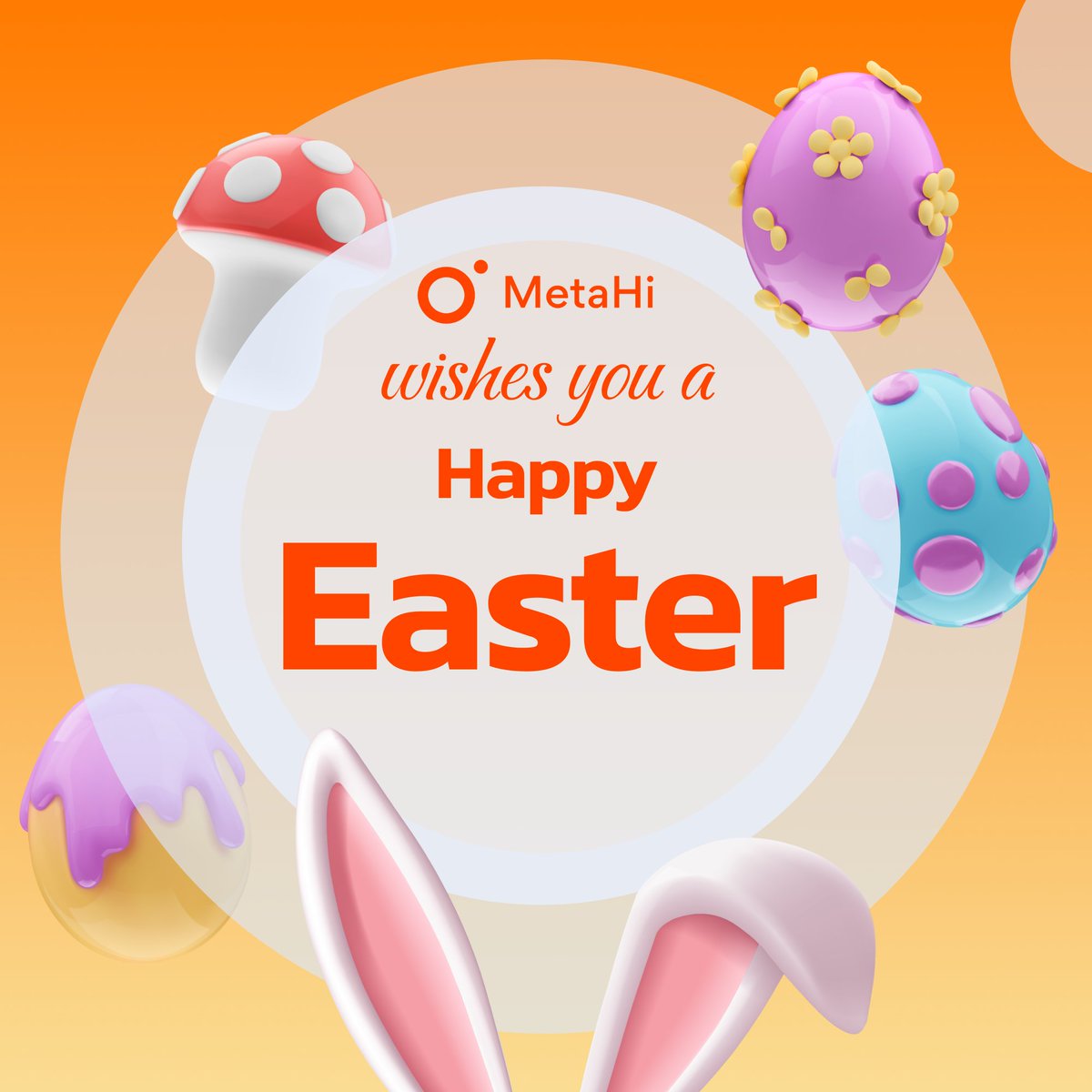 MetaHiworld's tweet image. 🐰🥚 Happy Easter from the MetaHi team! 🌸 Embrace the spirit of renewal and explore the ever-evolving world of 3D NFTs with us! 🎨🌟 Wishing you a delightful day filled with creativity, joy, and new beginnings! 🌼💖 #HappyEaster #MetaHi #NFT #NFTCommunity