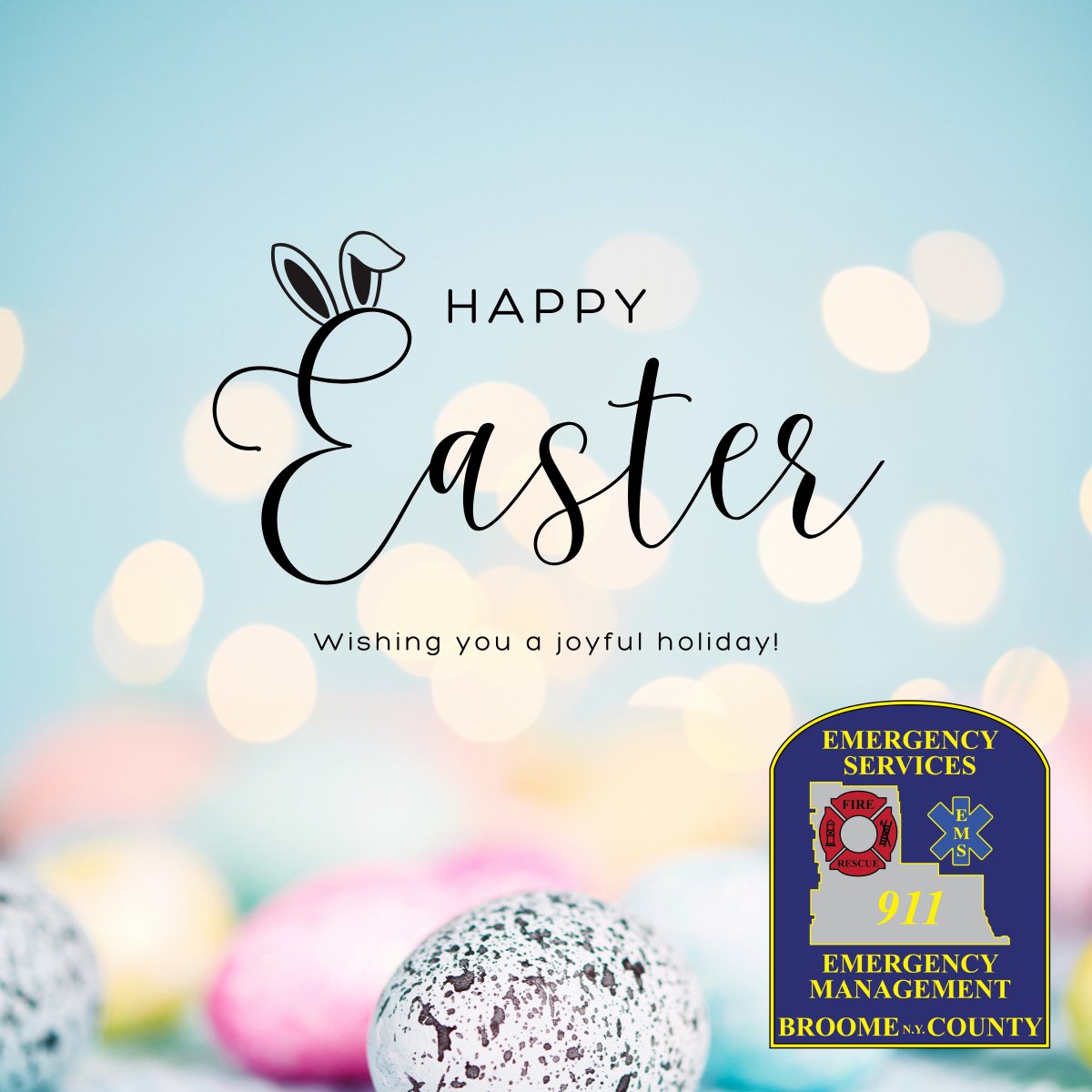 Happy Easter! 
#BCOES #EmergencyServices