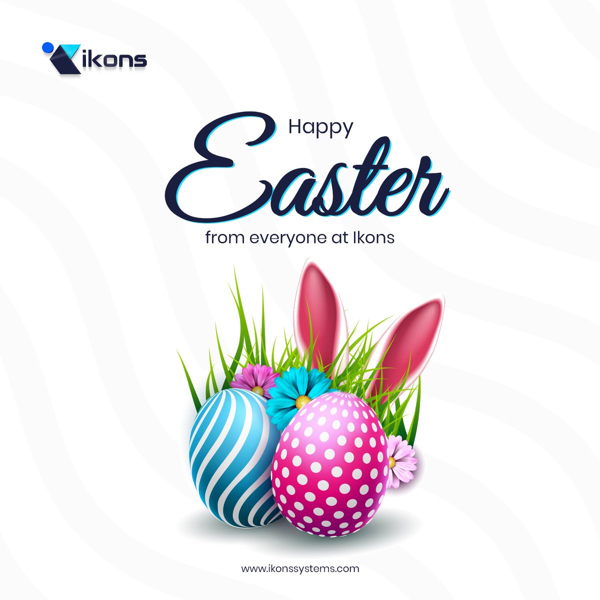 IkonsSystemsltd's tweet photo. Happy Easter, everyone! May this day bring love, joy and blessings 💙 https://t.co/k1AZ3uLnlU