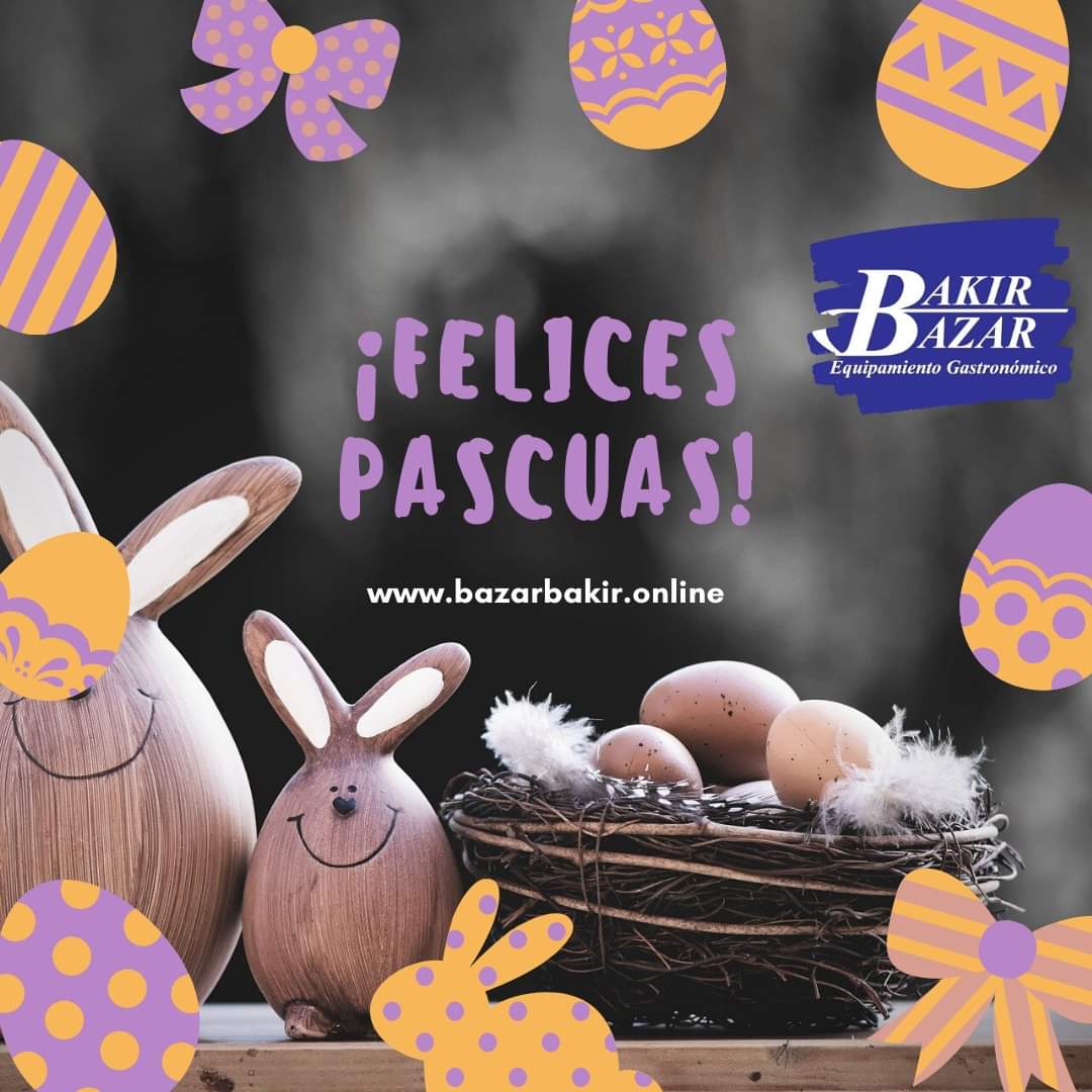 BAZARBAKIR's tweet photo. El equipo de Bazar Bakir les deseamos a todos y todas unas #felicespascuas. https://t.co/QblgDrQrvZ