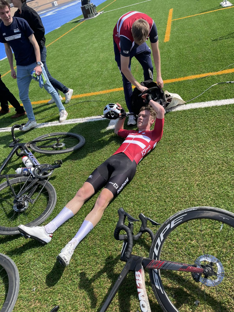 Tredjeplads og podie til <a href="/TheodorStorm05/">Theodor Storm</a> i juniorens Paris-Roubaix 💪💪🇩🇰